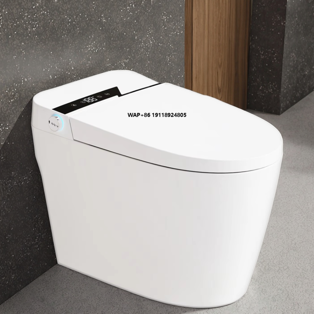 P & C Home Textiles Usa - Smart Toilet-Heated Seat Dual-Flush Remote Included