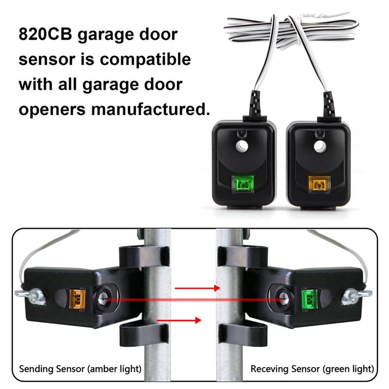820CB Garage Door Safety Senso - đánh giá và giá P & C Home Textiles Usa