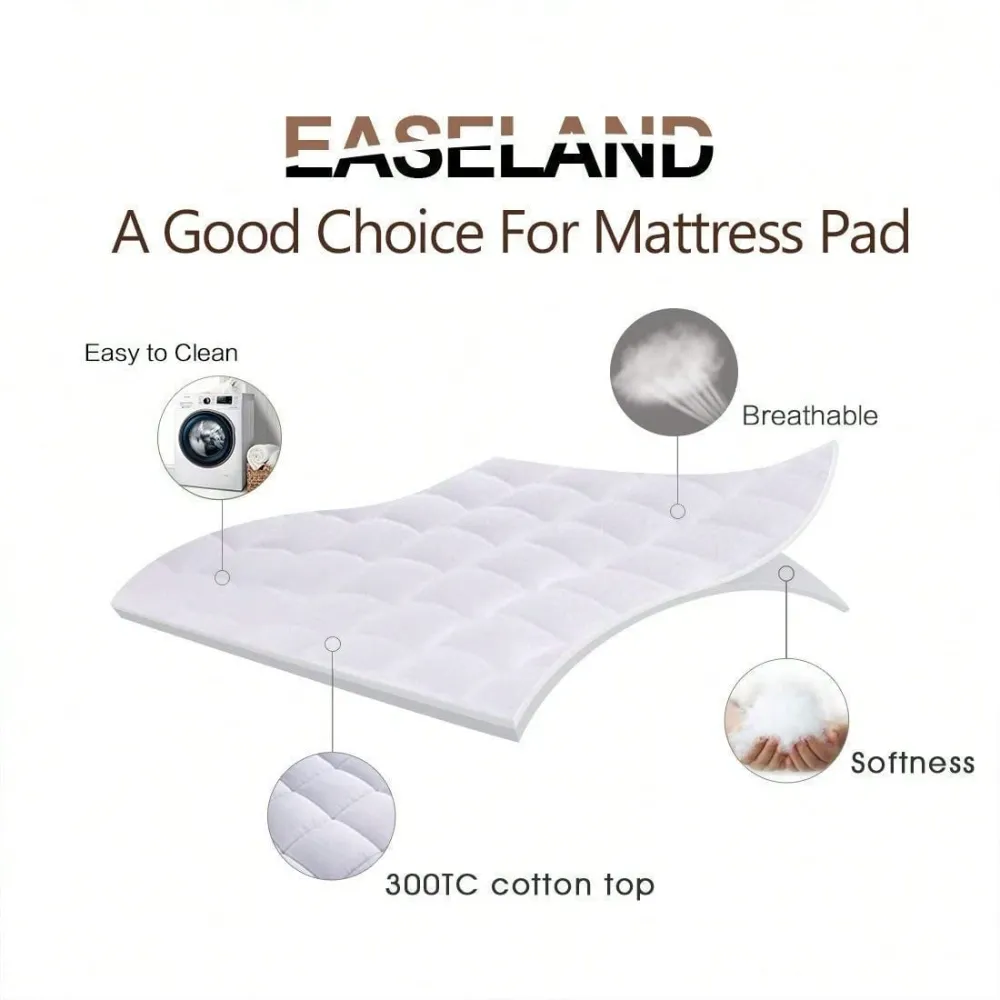Full Size Mattress Pad Pillow  - đánh giá và giá Mattress Pad Topper