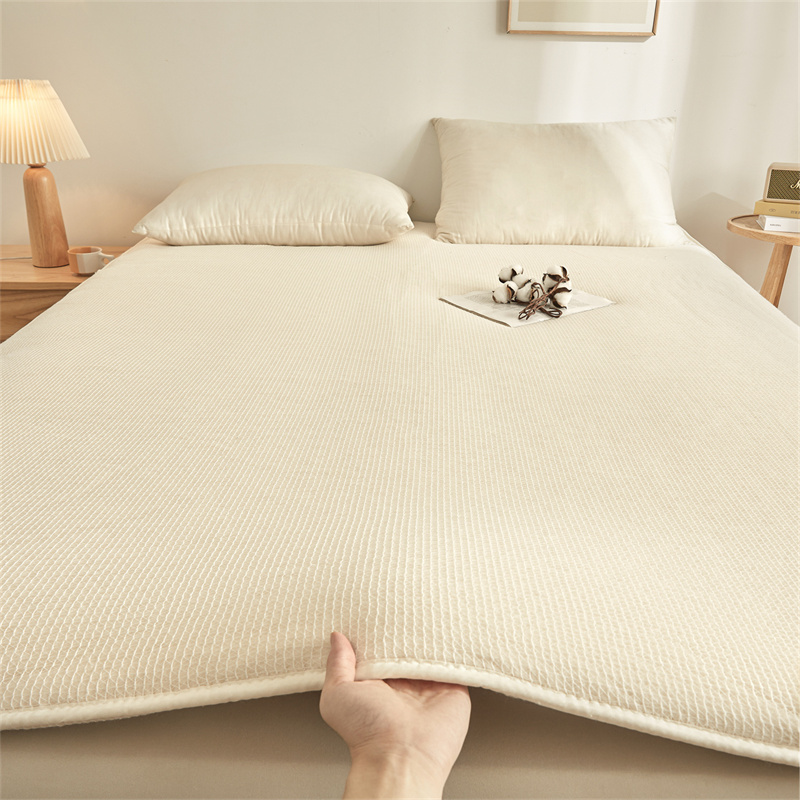 Fishscale pattern All cotton Q - đánh giá và giá Mattress Pad Topper