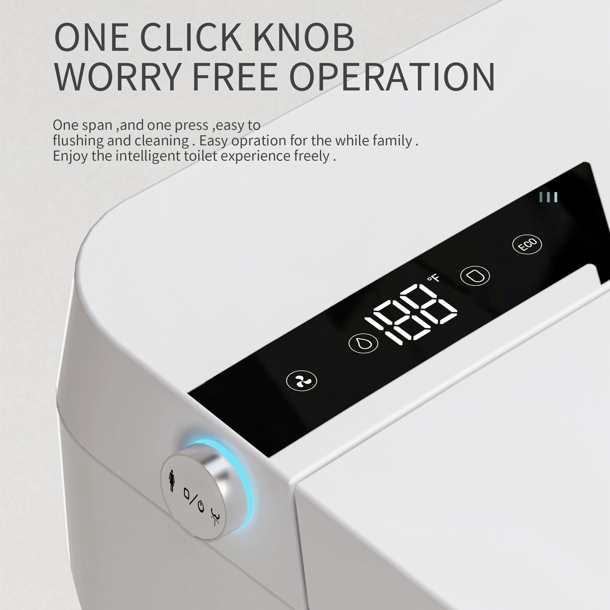 Smart Toilet-Heated Seat Dual- - đánh giá và giá P & C Home Textiles Usa