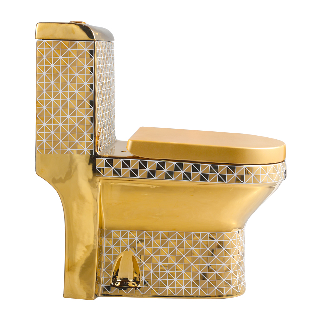 Golden Toilet,Modern One-Piece - đánh giá và giá P & C Home Textiles Usa